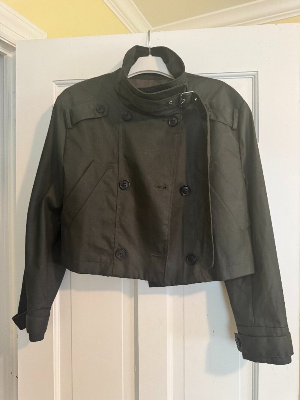 NWT ZARA Cropped Trench - Size M
